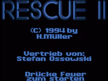 Rescue 2 screen shot title